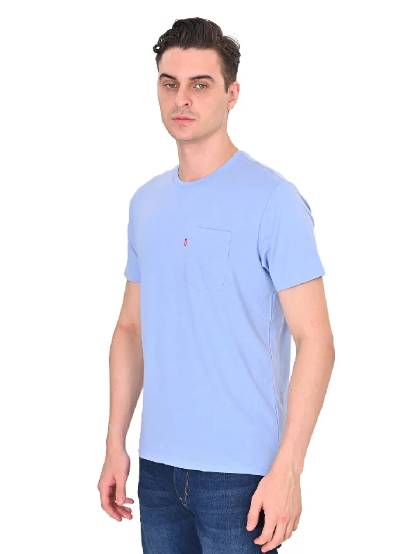 Men's Solid Slim Fit T-shirt