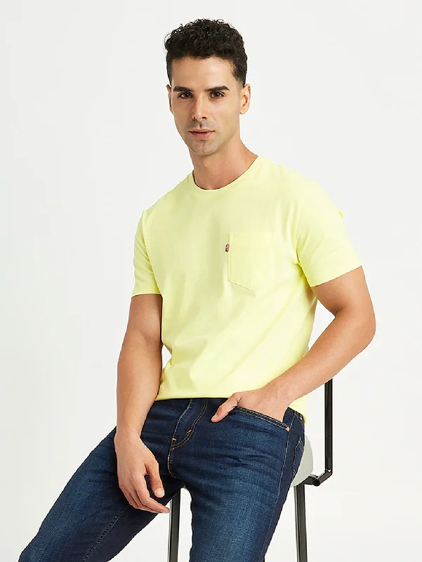 Men's Solid Slim Fit T-Shirt