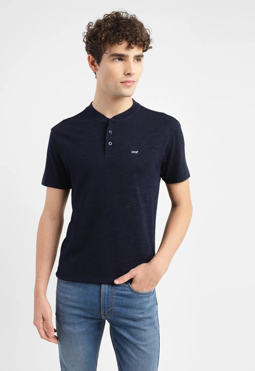 Men's Solid Slim Fit T-shirt