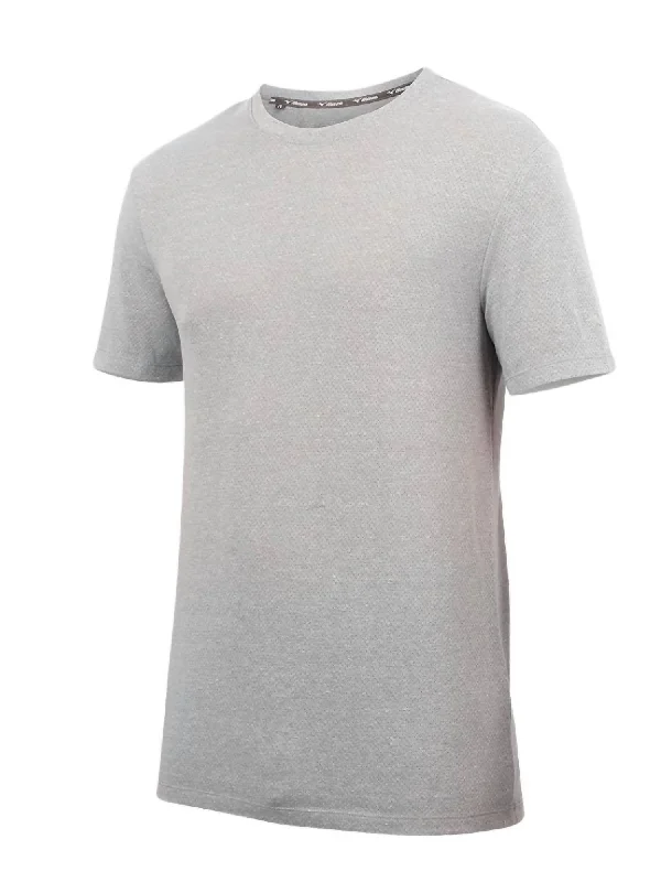 Men's Standard Infinity Tee Top In Quiet Shade