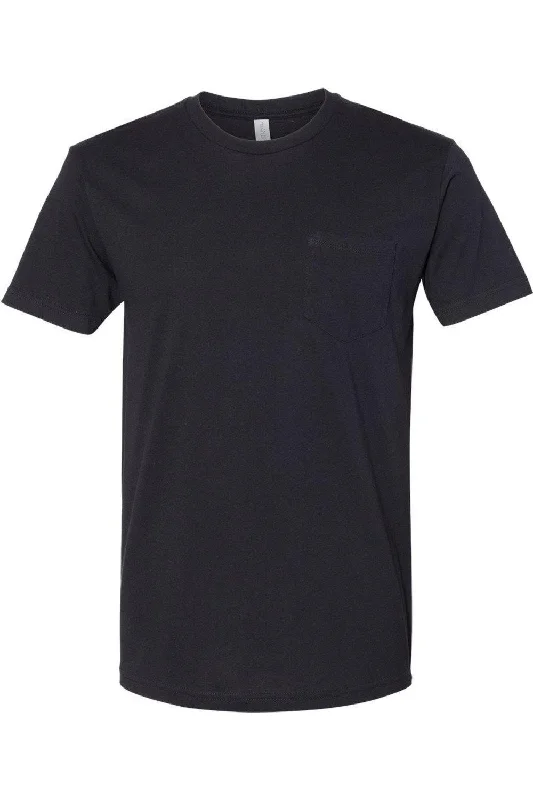 Next Level Unisex Cotton Pocket T-Shirt