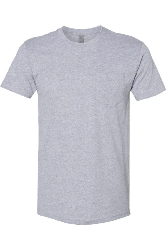 Next Level Unisex Cotton Pocket T-Shirt