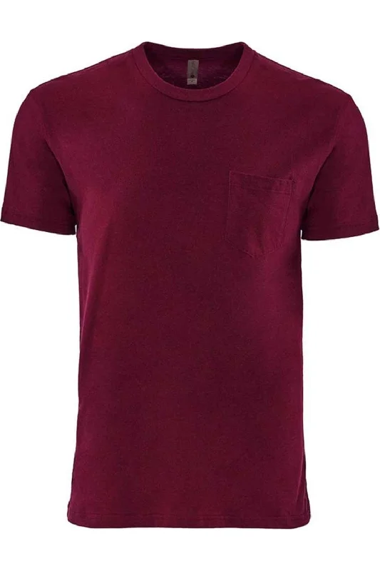 Next Level Unisex Cotton Pocket T-Shirt