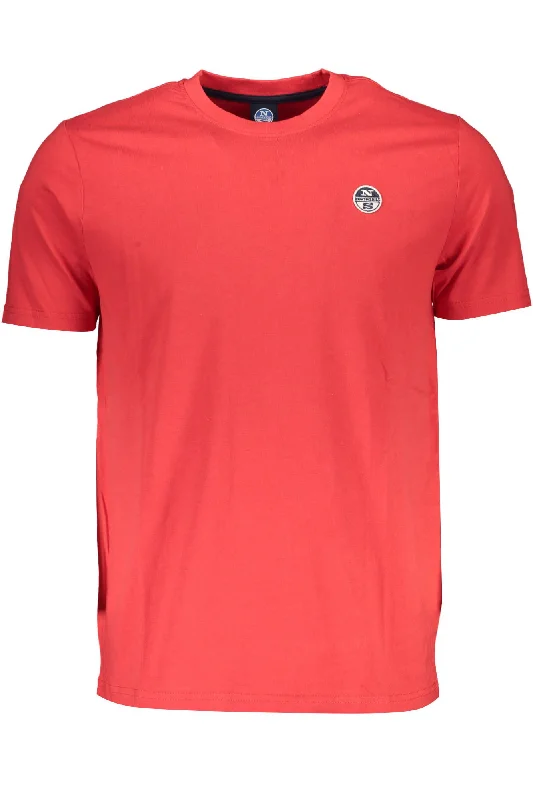 North Sails Vibrant  Round Neck Tee with Logo Men's Detail