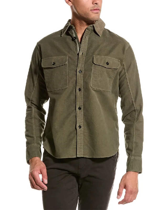 rag & bone Engineered Moleskin Shirt Jacket