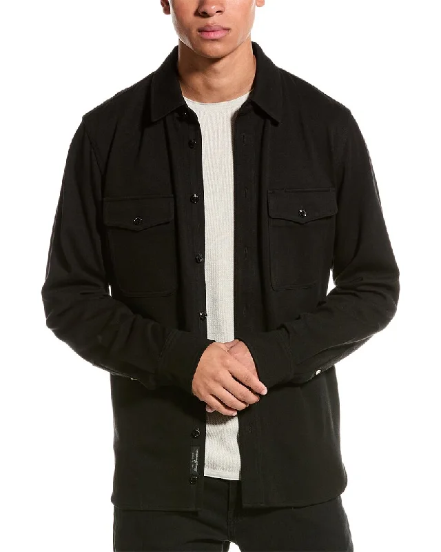 rag & bone Jack Wool-Blend Shirt