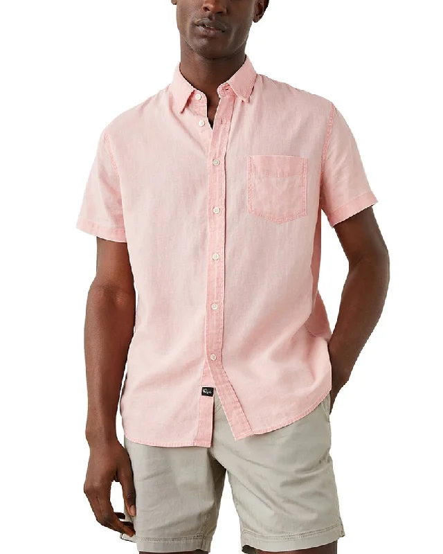 Rails Paros Linen Button-Down Shirt