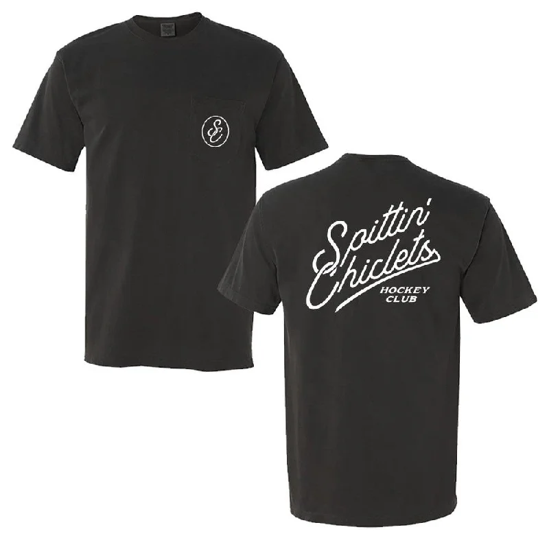 Spittin Chiclets Script Pocket Tee