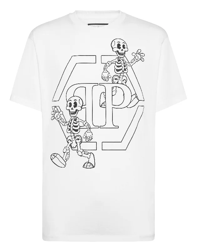 T-shirt Round Neck SS Skeleton