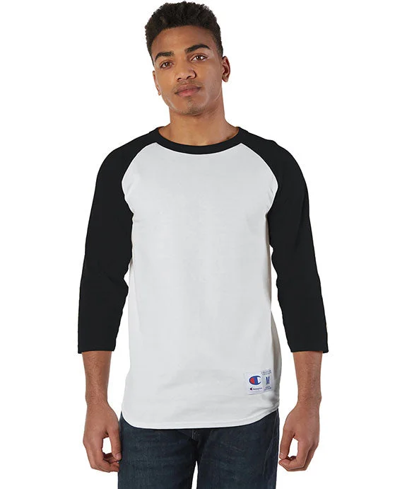 T1397 - Champion Adult Raglan T-Shirt