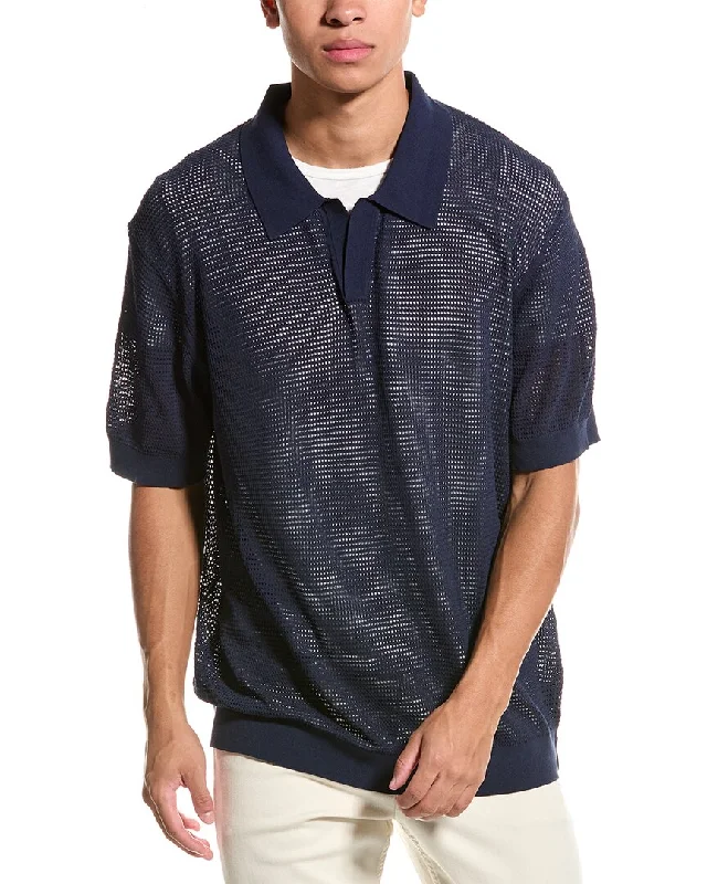 Todd Snyder Mesh Polo Shirt