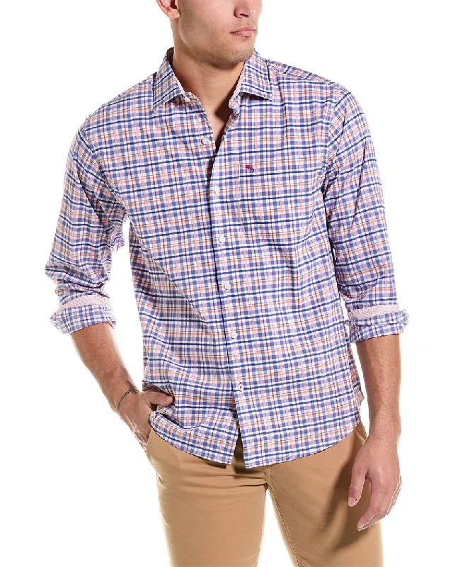 Tommy Bahama Sarasota Stretch Fenway Check Shirt