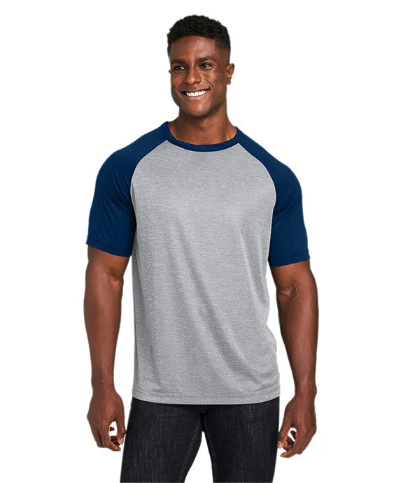 TT62 - Team 365 Unisex Zone Colorblock Raglan T-Shirt