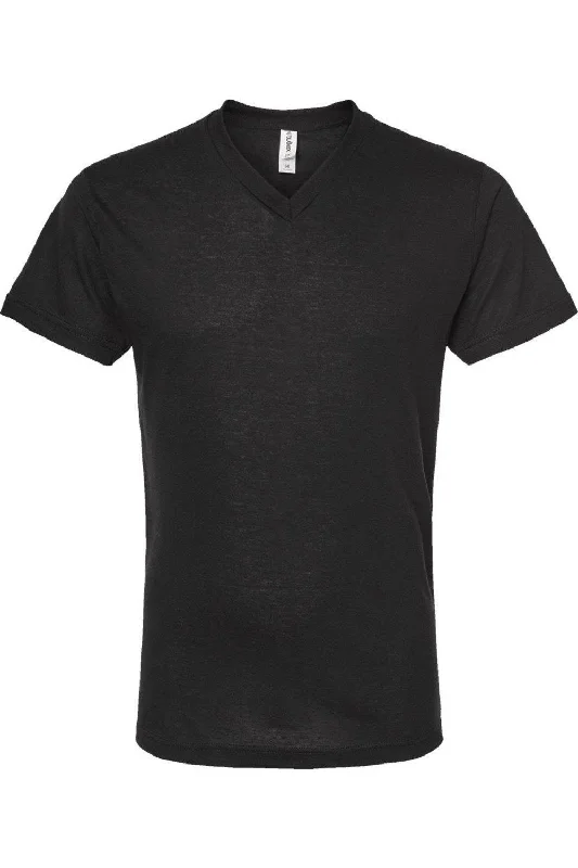 Tultex Unisex Poly-Rich V-Neck T-Shirt