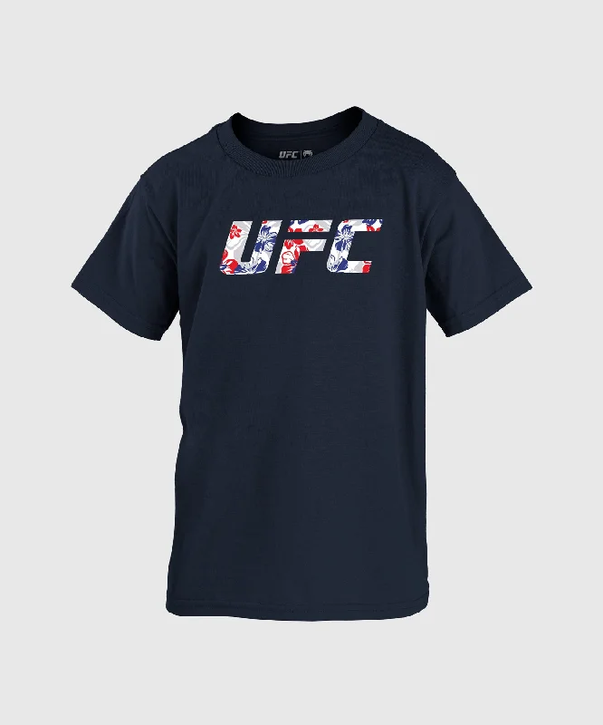 UFC Unrivaled by Venum Max Holloway Kid’s T-Shirt - Navy