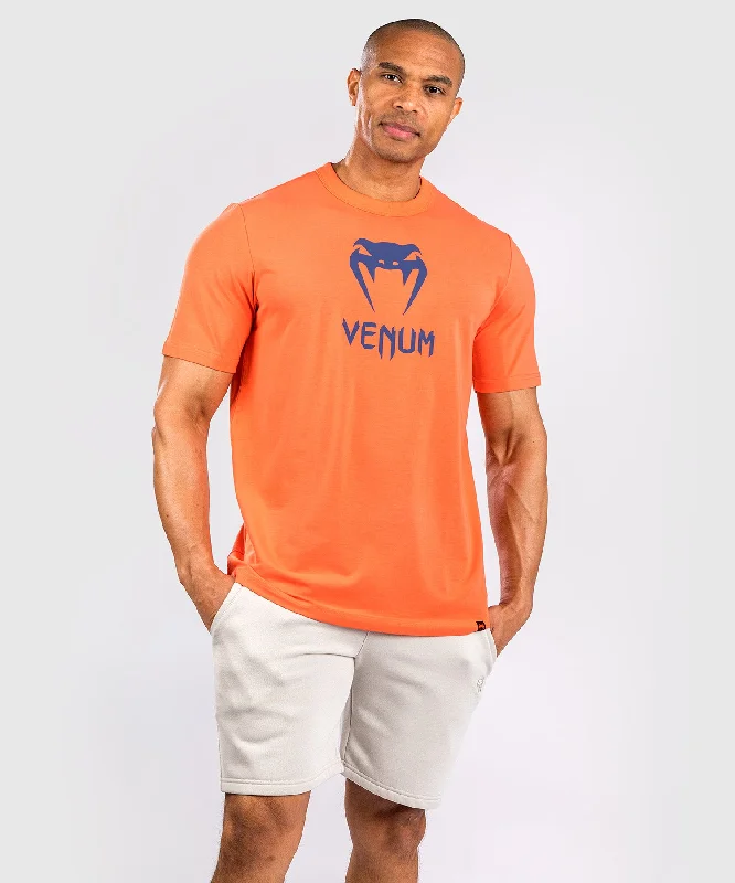 Venum Classic T-Shirt - Orange/Navy Blue