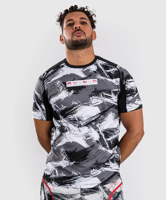 Venum Electron 3.0 Dry-Tech t-shirt - Grey/Red