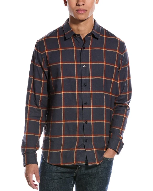 Vince Brushed Flannel Shirt